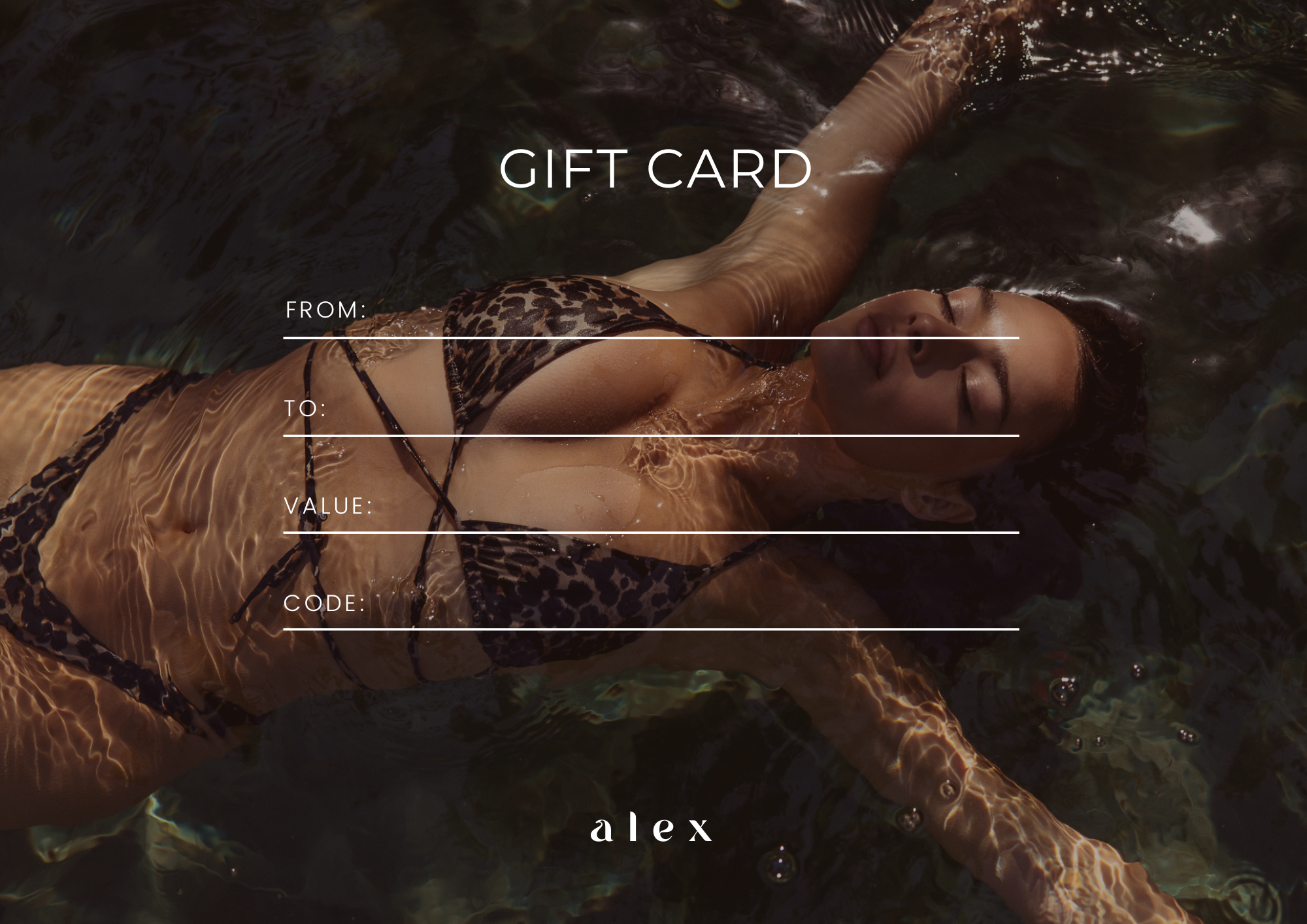 Gift card - digital